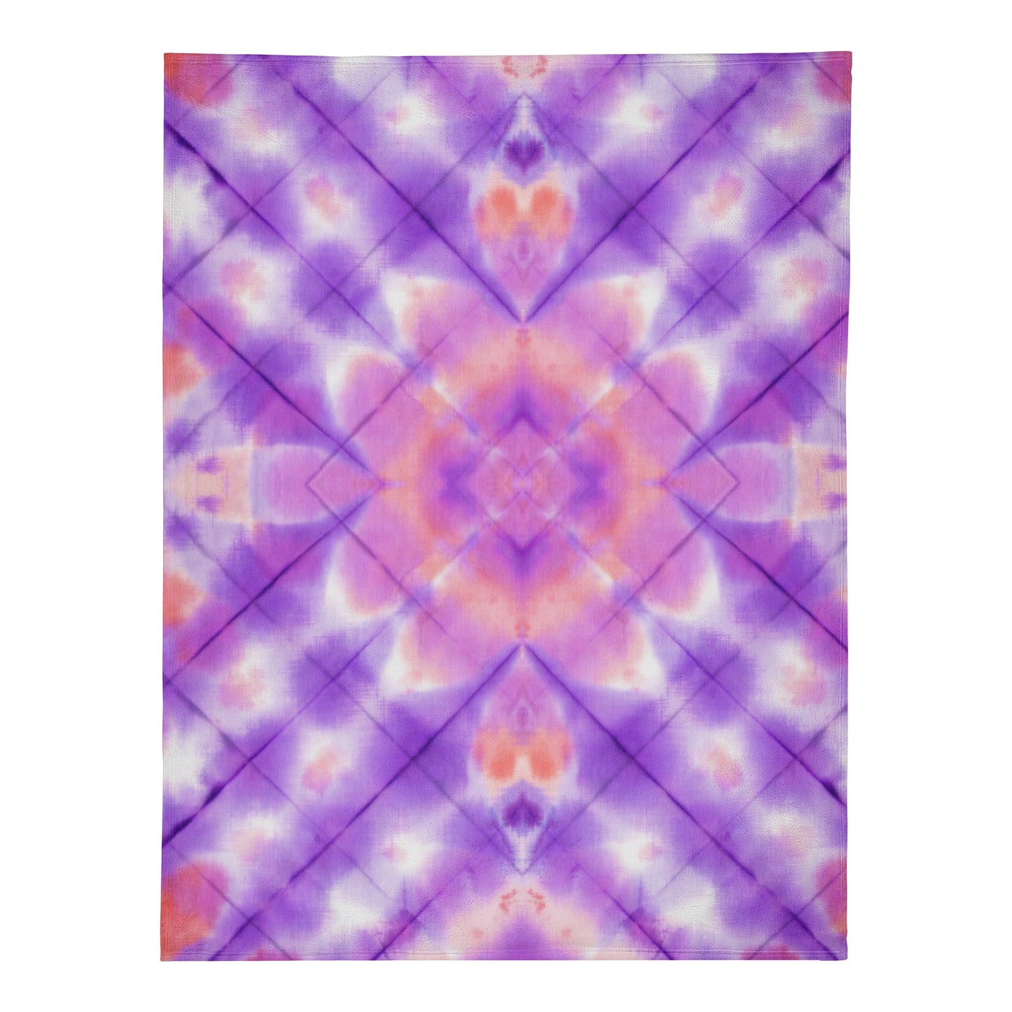 Tie Dye Premium Fleece Blanket